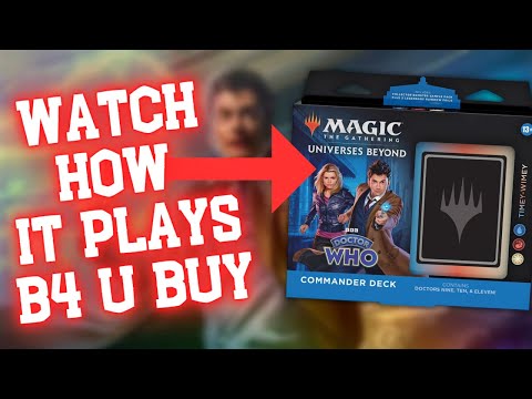 BEGINNERS GUIDE to Playing Timey Wimey | MTG Dr Who | The Tenth Doctor & Rose Tyler
