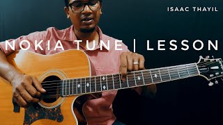 Download lagu Nokia Tune | LESSON | part-2 | How To Play Nokia Ringtone on Guitar | Isaac Thayil |Easy Fingerstyle mp3