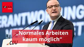 Jens Spahn steps down from Budget Committee