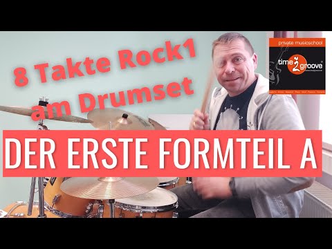 Der erste Formteil A - 8 Takte Rock 1