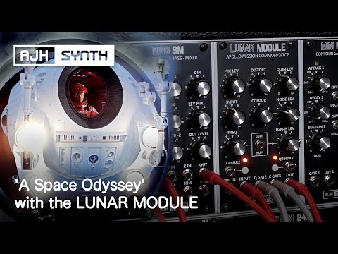 'A Space Odyssey' with the LUNAR MODULE - Performance with lo-fi sample processing in eurorack