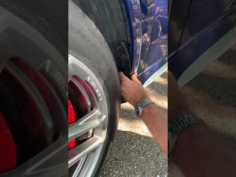 Inside View AMG GLE 63 S Low Profile Front Mudflaps #1fastguard #automobile #mudflaps #amg #mercedes