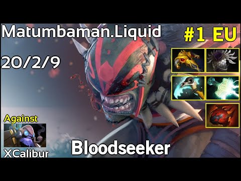 Matumbaman [Liquid] Bloodseeker - Dota 2  7.18