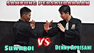 Download lagu Denny Aprisani vs. Suwardi Becak Lawu: Strengthen Brotherhood || Pencak Silat Sparring mp3