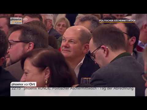 Politischer Aschermittwoch der SPD mit Reden von Natascha Kohnen und Olaf Scholz  am 14.02.18