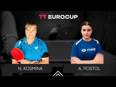 11:35 Natalia Kosmina - Anastasiia Postol 29.05.2024 TT Euro.Cup Women Ukraine Master. TABLE 4