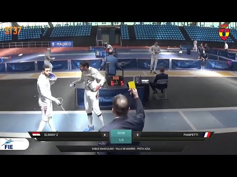 HEATED Moment at the Madrid Sabre World Cup 🇪🇸