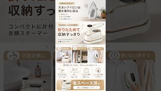衣類スチーマー 安い 口コミ｜左が今朝、右がさっきのシャツ