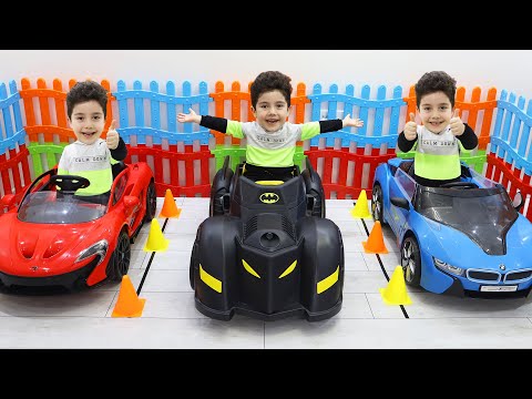 Yusuf and his uncle build a cordless car garage
