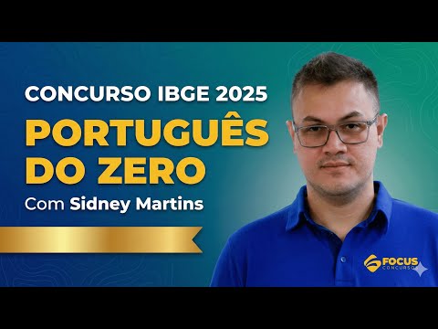 Concurso IBGE 2025: Português do Zero