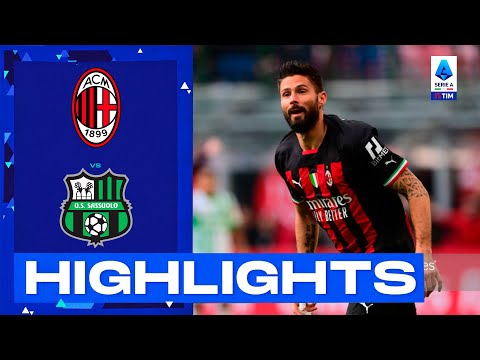 AC Milan vs Sassuolo 2-5 Highlights | Serie A TIM - 2022/23