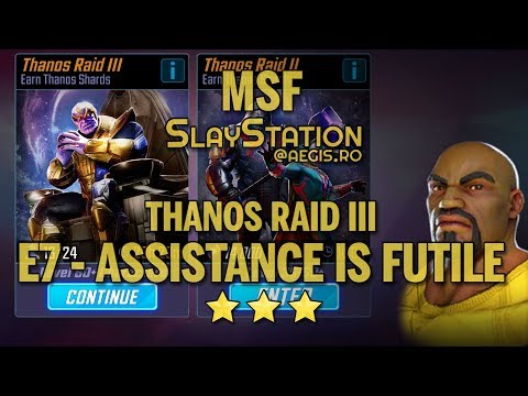 MSF Thanos Raid 3, Node E7 - Assistance Is Futile