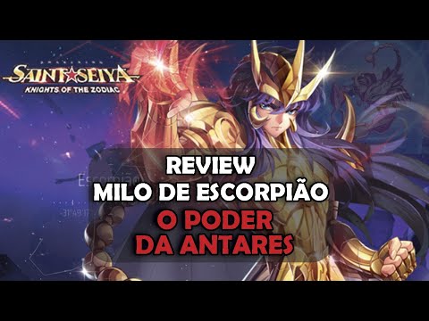 REVIEW - MILO DE ESCORPIÃO - O VENENO DO ESCORPIÃO - SAINT SEIYA AWAKENING