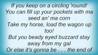 17423 Perry Como - Beady Eyed Buzzard Lyrics