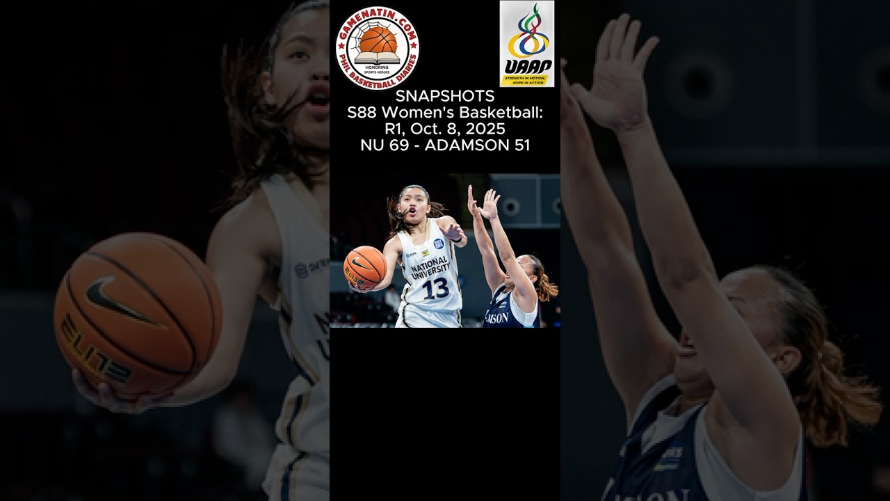Snapshots: Women's Basketball - NU 69 - Adamson 51