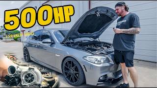 Shuenk S500 Turbo Upgrade! N55 500HP Build! (Sound + Install!)