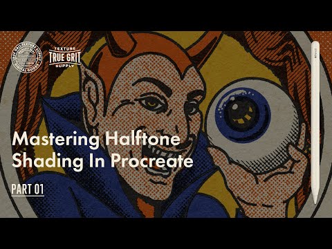 Create Incredible Halftone Shading In Procreate - Part 1