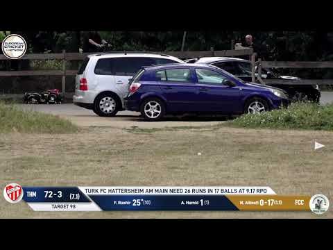 MOM: F. Bashir - FCC vs THM | Highlights | European Cricket Series Frankfurt Day 1 | Germany