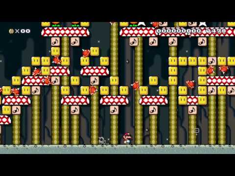 Mario 64 Slide - from Frybread - SUPER MARIO MAKER Gameplay RAW