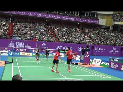 20181007Taipei Open Final XD YANG Po-Hsuan+WU Ti Jung(TPE)vs PRASETYA+Marsheilla(INA)2-2