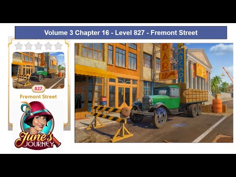 June's Journey - Volume 3 - Chapter 16 - Level 827 - Fremont Street (Complete Gameplay, in order)