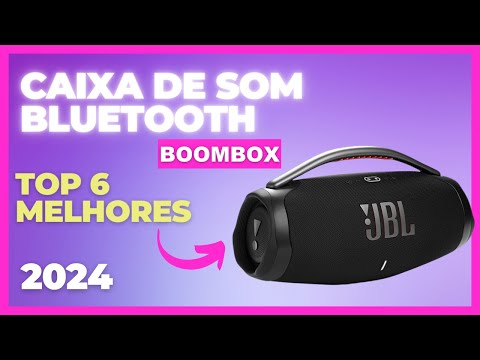 [VALIDADO ✅] As 6 MELHORES Caixas de Som Bluetooth Boombox 2024 - Caixa de Som Bluetooth Boombox