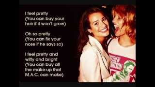 Glee - I Feel Pretty/Unpretty Lyrics