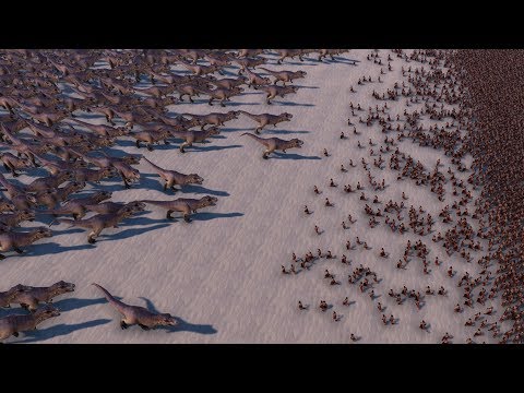 10000 JESUS vs 60000 TREX - Ultimate Epic Battle Simulator