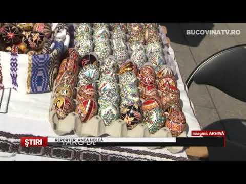 Targ de Pasti in centrul Sucevei