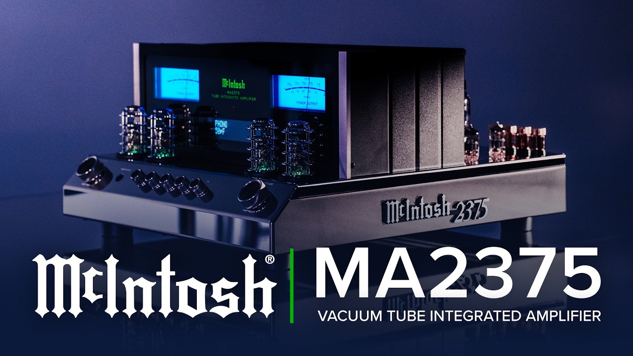 NEW McIntosh MA2375 Review: Their First All-Tube Integrated Amp in Over a Decade
