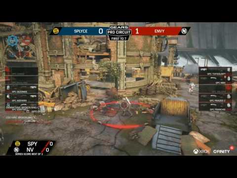 Splyce vs EnVyUs Game 1  Gears Pro Circuit Paris Open LB Finalyoutube com