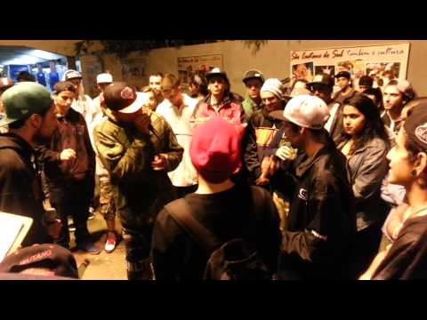 Batalha Galeria 22 Edição - Vinicius Ferreira (Papo de Biólogo) vs Daniel Mc vs Montanha