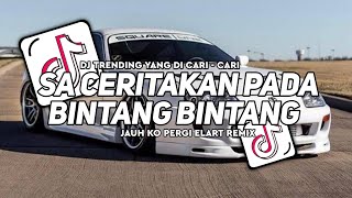 Download lagu DJ SA CERITAKAN PADA BINTANG BINTANG JAUH KO PERGI VIRAL TIKTOK || DJ VIRAL TERBARU  mp3