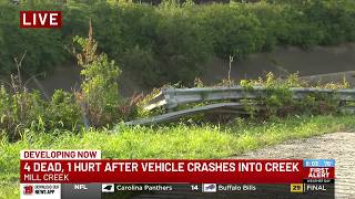 4 dead, 1 injured in crash into Mill Creek