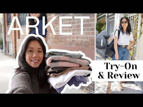 ARKET CLOTHING REVIEW & TRY-ON | A/W Wardrobe Staples 2022 | Mini Sale Haul | Petite Friendly?! Video