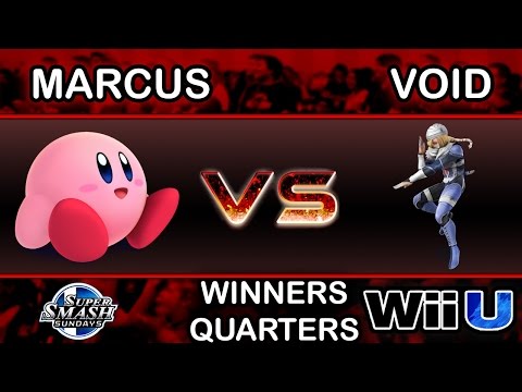 Super Smash Sundays 32 - SCB | Marcus (Kirby) Vs. GSM | Void (Sheik) Winners Quarters - Smash Wii U