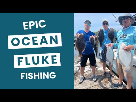 EPIC OCEAN FLUKE FISHING WITH SALTY DOG FISHING CHARTERS