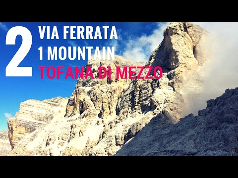 Tofana di Mezzo Via Ferrata - 2 ferrata, lots of fun!
