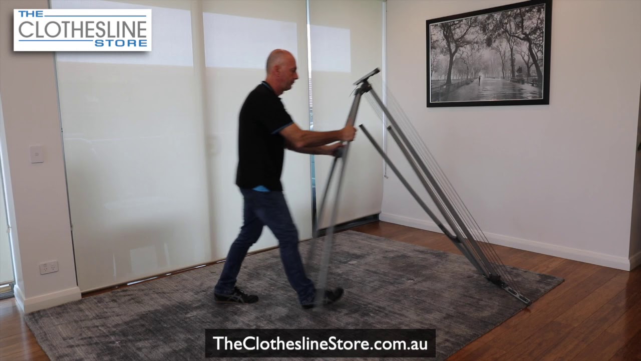 Watch video How to Fold a Hills Portable 170 Folding Clothesline Popular Hills Hoist Now How to Fold a Hills Portable 170 Folding Clothesline Popular Hills Hoist