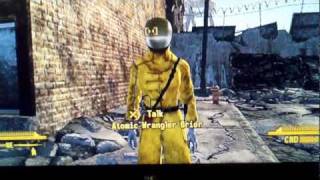 Fallout New Vegas hooker  in radiation suit