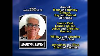 Martha Smith ~ Long Obituary