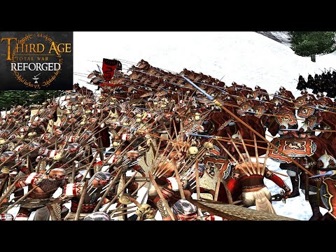 DEFENCE OF THE RHOVANION VALLEY (Pitch Battle) - Third Age: Total War (Reforged)