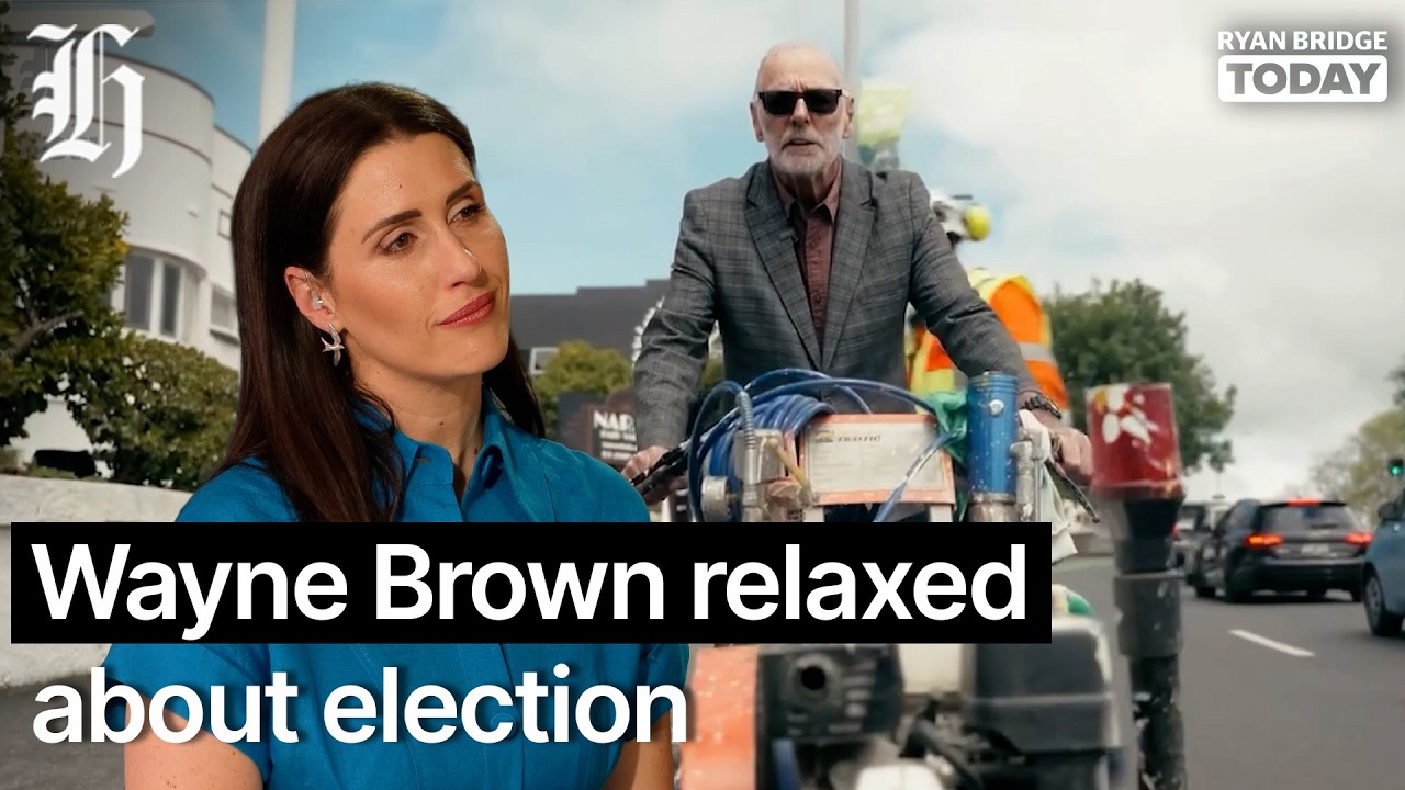 'Left & right doesn't exist in New Zealand': Wayne Brown relaxed about election | Ryan Bridge TODAY
