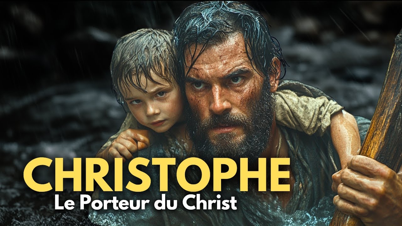 Saint CHRISTOPHE, le saint qui a porté l'ENFANT JESUS sur ses épaules – patron des voyageurs
