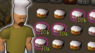 I Purposely Burnt Food to Make Money in Free to Play Runescape!