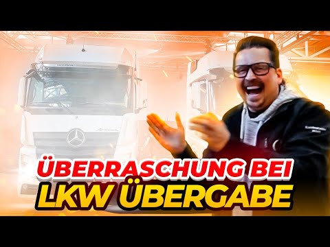 Mega Überraschung bei der LKW Abholung