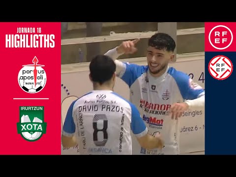 Resumen #PrimeraDivisiónFS | Noia Portus Apostoli 7-3 CA Osasuna Magna | Jornada 18
