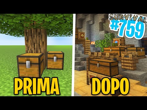 Il mio NUOVO MAGAZZINO in 1.17!! - Minecraft ITA SURVIVAL #759
