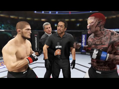Khabib vs. Space Demon - EA Sports UFC 2 - Champion Fight