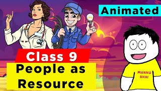 Class 9 Economics Chapter 2 - People as Resource | Class 9 Economics | People as Resource Class 9